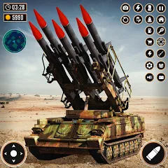 Взломанная Tank Battle Army Games 2023  [МОД Бесконечные монеты] - последняя версия apk на Андроид