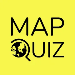 Взломанная Map Quiz World Geography (Мап Квиз Всемирная География)  [МОД Unlocked] - последняя версия apk на Андроид