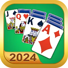 Скачать взломанную Solitaire - 2024  [МОД Бесконечные монеты] - стабильная версия apk на Андроид