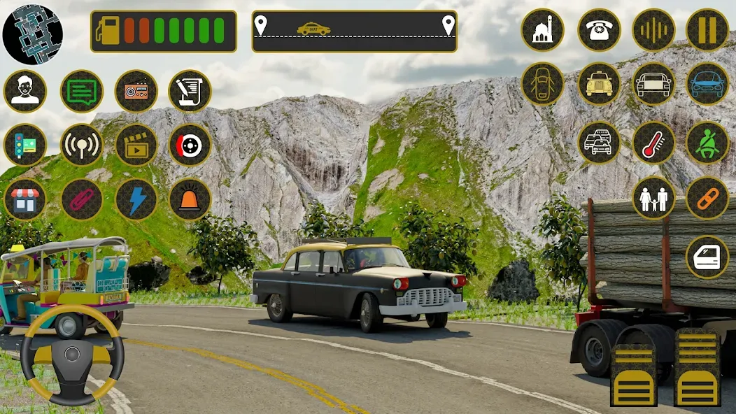 Indian Taxi Simulator car Game (Индийский такси симулятор автомобиля Игра)  [МОД Unlimited Money] Screenshot 4