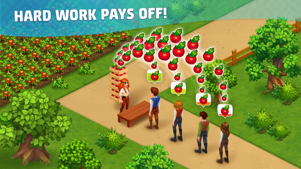 Harvest Land  [МОД Unlimited Money] Screenshot 2