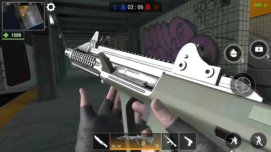 Modern Gun: Shooting War Games (Модерн Ган)  [МОД Меню] Screenshot 3