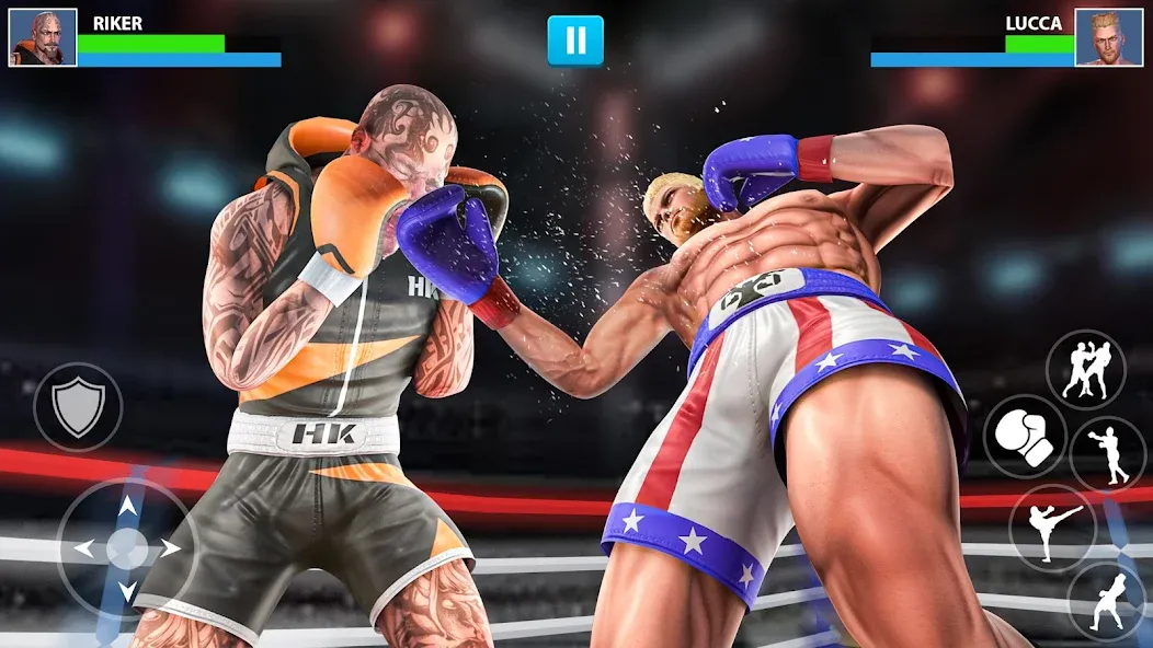 Punch Boxing Game: Ninja Fight  [МОД Все открыто] Screenshot 2