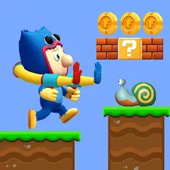 Взломанная Bob World Adventure 3D  [МОД Все открыто] - полная версия apk на Андроид