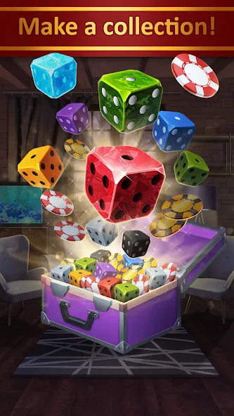 Farkle - Zonk Dice Game  [МОД Много денег] Screenshot 1