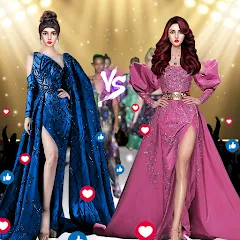 Скачать взлом Fashion Show: Dress up Games (Фэшн Шоу)  [МОД Mega Pack] - стабильная версия apk на Андроид