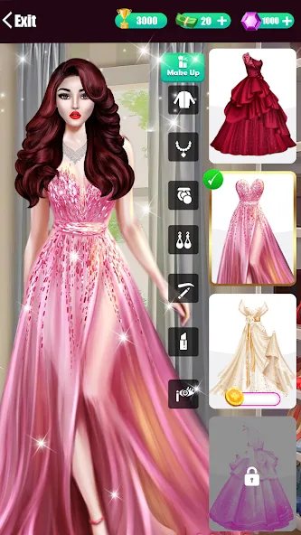 Super Stylist: Dress Up Games  [МОД Много денег] Screenshot 1