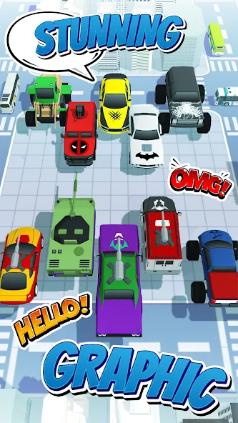 Superhero Car Merge Battle  [МОД Mega Pack] Screenshot 4