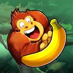 Взломанная Banana Kong (Банана Конг)  [МОД Mega Pack] - стабильная версия apk на Андроид