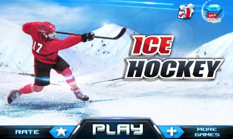 Ice Hockey 3D  [МОД Бесконечные деньги] Screenshot 2