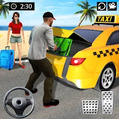 Скачать взлом Taxi Simulator 3d Taxi Sim  [МОД Unlimited Money] - стабильная версия apk на Андроид