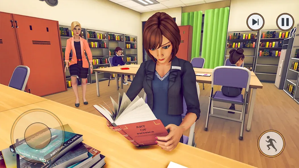 High School Teacher Simulator  [МОД Бесконечные монеты] Screenshot 4