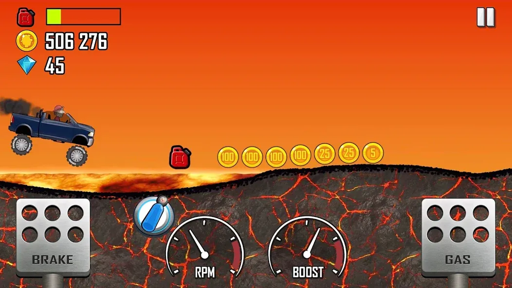 Hill Climb Racing (Хилл Клайм Рейсинг)  [МОД Много монет] Screenshot 5