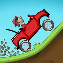 Взломанная Hill Climb Racing (Хилл Клайм Рейсинг)  [МОД Много монет] - стабильная версия apk на Андроид