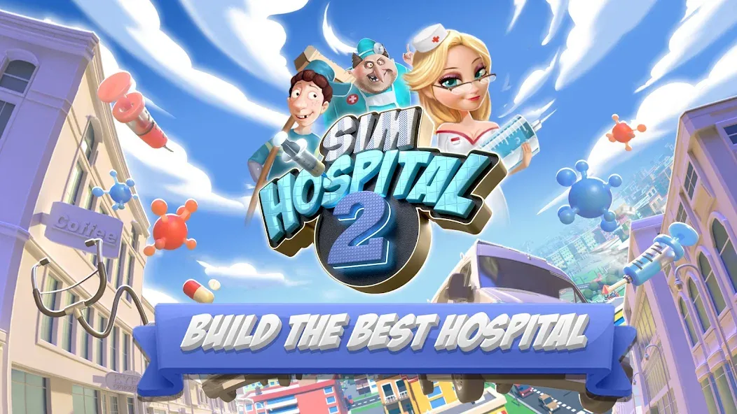 Sim Hospital2-Simulation (Сим Хоспитал2)  [МОД Много денег] Screenshot 5