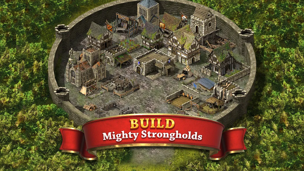 Stronghold Kingdoms Castle Sim (Стронгхолд Кингдомс)  [МОД Бесконечные монеты] Screenshot 2