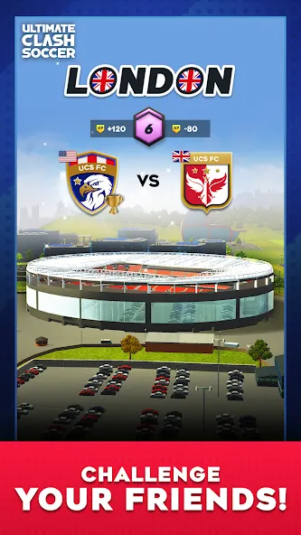 Ultimate Clash Soccer (Ултимейт Драфт Соккер)  [МОД Меню] Screenshot 5