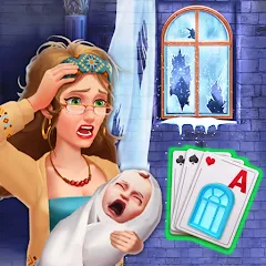 Скачать взломанную Solitaire Tripeaks Home: Merge (Солитер Трипикс Хоум)  [МОД Бесконечные монеты] - последняя версия apk на Андроид