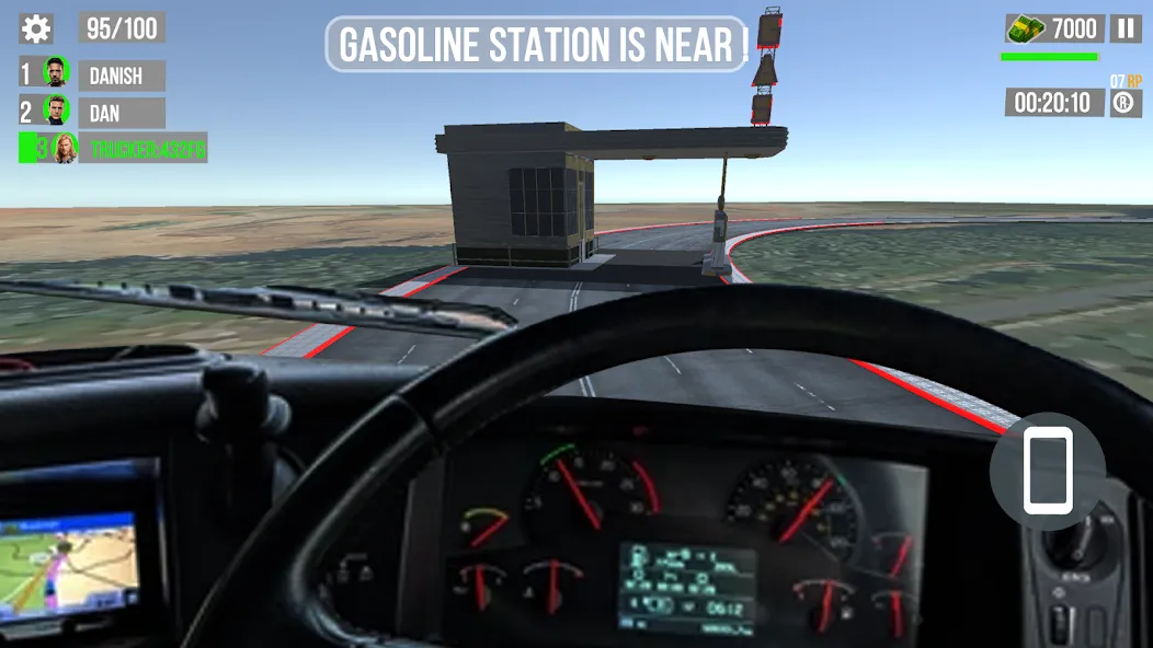 Euro Truck Gas Station Games  [МОД Menu] Screenshot 3