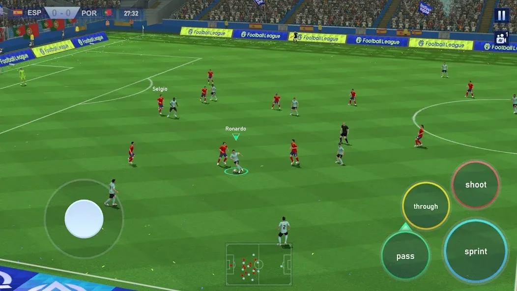 Football League 2024 (Футбольная Лига 2023)  [МОД Много денег] Screenshot 2