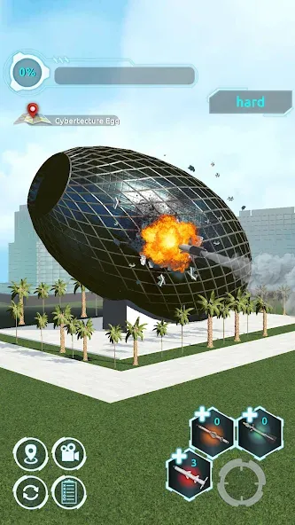 City Demolish: Rocket Smash! (Сити Демолиш)  [МОД Бесконечные монеты] Screenshot 3