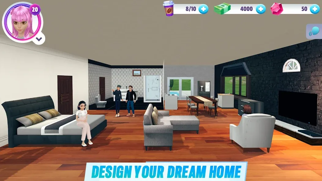 Virtual Sim Story: Home & Life (Виртуальная история симулятора)  [МОД Mega Pack] Screenshot 2