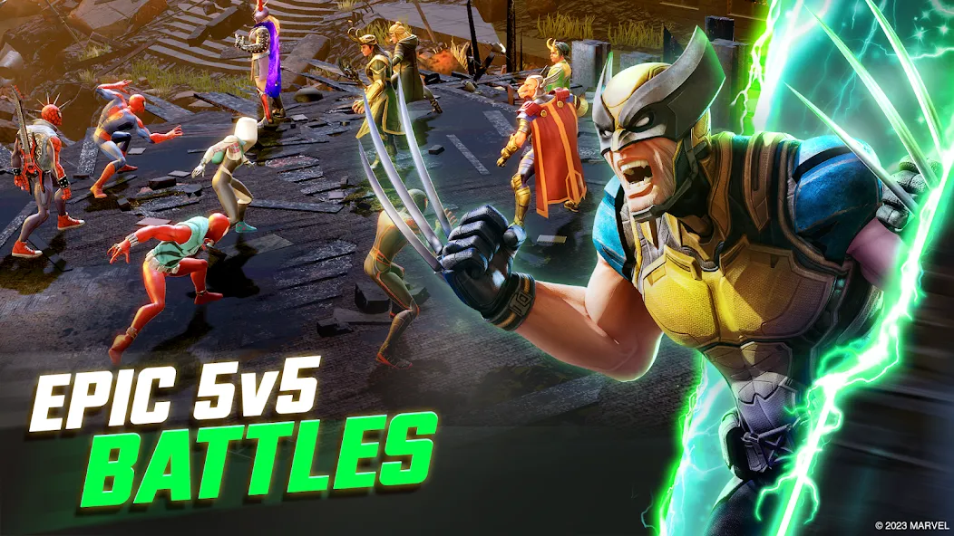 MARVEL Strike Force: Squad RPG (Марвел Страйк Форс)  [МОД Mega Pack] Screenshot 3