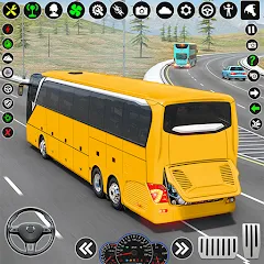 Скачать взлом Bus Simulator: City Bus Games (Бус Симулятор 2022 Бус Гейм 3Д)  [МОД Много монет] - последняя версия apk на Андроид