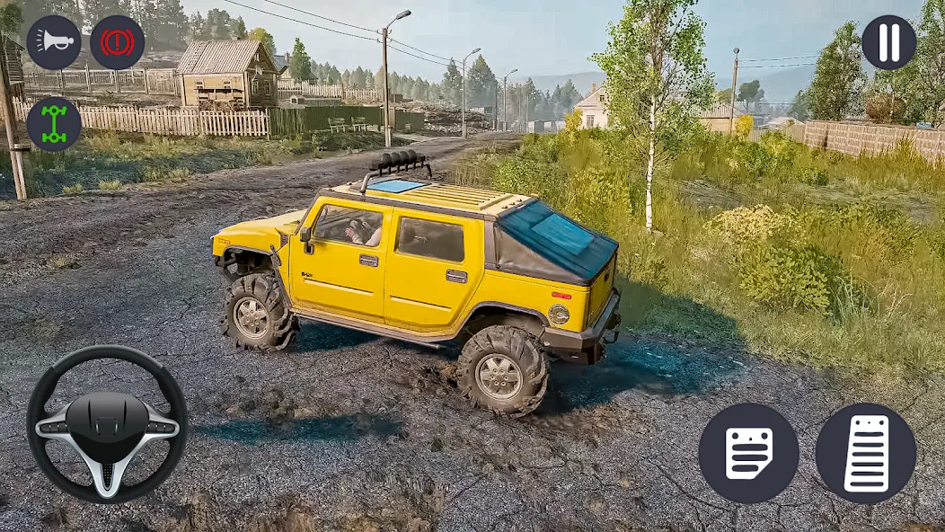 4x4 Jeep Offroad Car Driving (Джип Оффроуд Автомобиль Вождения)  [МОД Unlimited Money] Screenshot 5