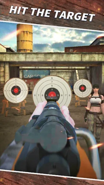 Sniper Shooting : 3D Gun Game  [МОД Меню] Screenshot 4