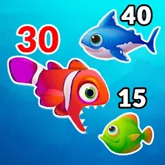 Взлом Big Eat Fish Games Shark Games  [МОД Unlimited Money] - стабильная версия apk на Андроид