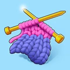 Скачать взлом Cozy Knitting: Sorting games (Кози Ниттинг)  [МОД Menu] - полная версия apk на Андроид