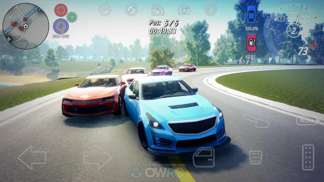 OWRC: Open World Racing Cars (ОВРК )  [МОД Бесконечные деньги] Screenshot 5