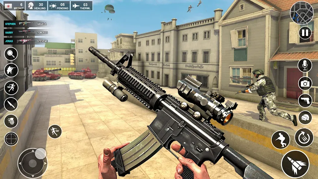 Anti Terrorist Shooting Game  [МОД Все открыто] Screenshot 1