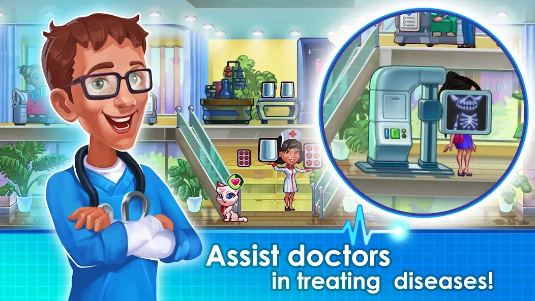 Doctor Dash ASMR Hospital (Клиника Дэш Безумный Госпиталь)  [МОД Много монет] Screenshot 4