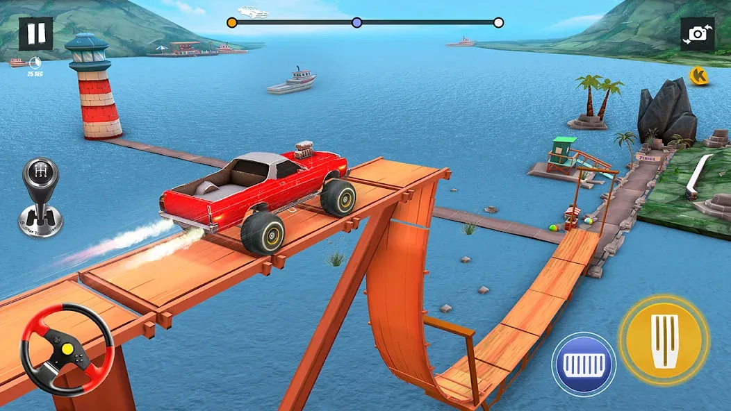 Car Stunt Games 3D Car Games  [МОД Меню] Screenshot 3