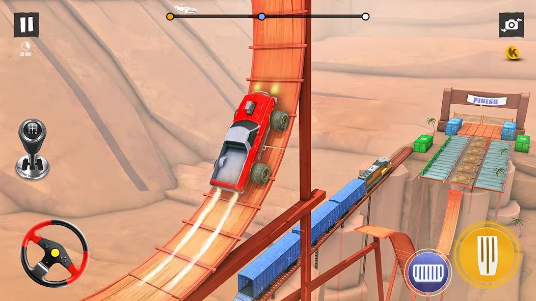 Car Stunt Games 3D Car Games  [МОД Меню] Screenshot 5