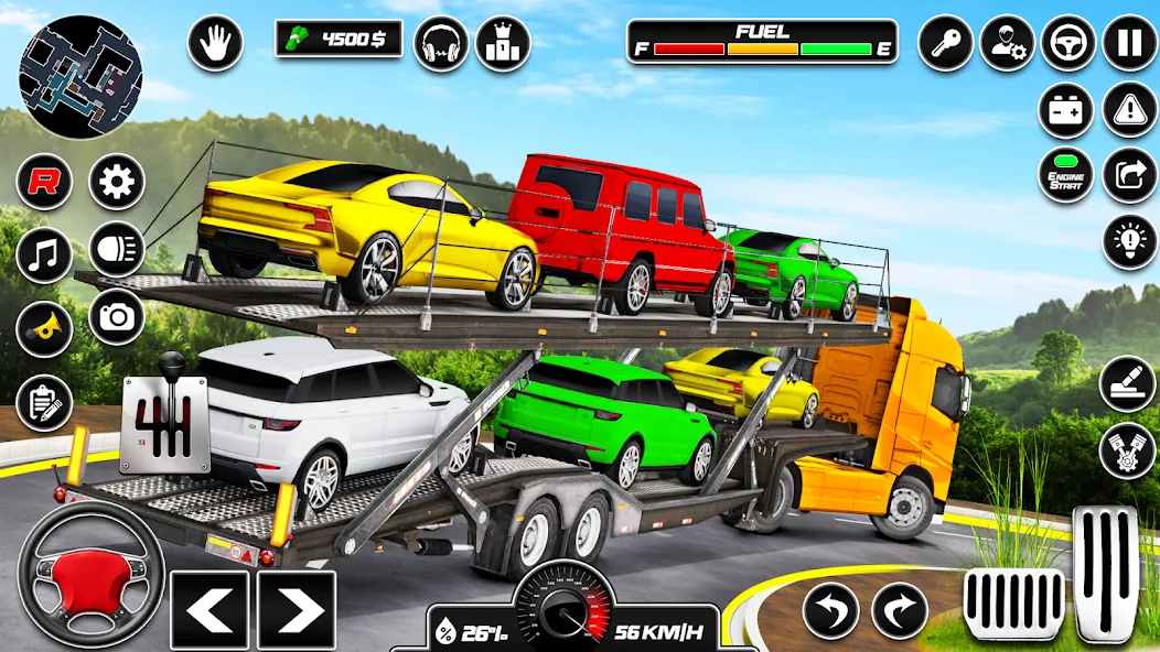 Car Transporter 3d:Truck Games  [МОД Unlocked] Screenshot 2