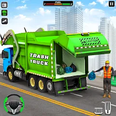 Взлом Trash Truck Games Simulator 3D  [МОД Menu] - последняя версия apk на Андроид