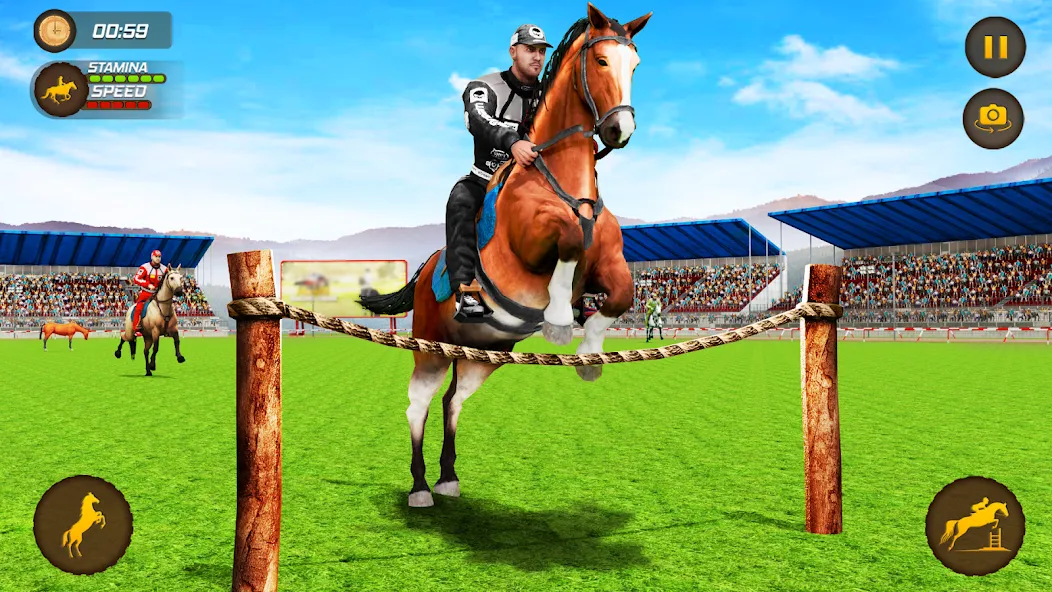 Horse Racing Game: Horse Games  [МОД Menu] Screenshot 5