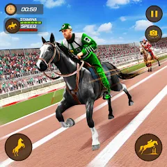 Скачать взлом Horse Racing Game: Horse Games  [МОД Menu] - стабильная версия apk на Андроид