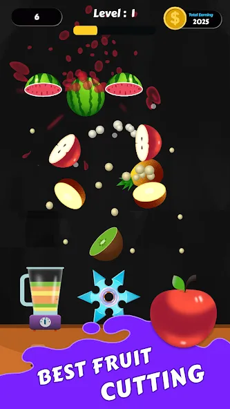 Fruit Cut Master - Crazy Slash (Фрут Кат Мастер)  [МОД Много монет] Screenshot 3