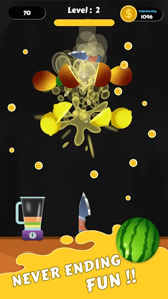 Fruit Cut Master - Crazy Slash (Фрут Кат Мастер)  [МОД Много монет] Screenshot 4