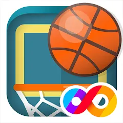 Скачать взломанную Basketball FRVR - Dunk Shoot (Баскетбол ФРВР)  [МОД Меню] - стабильная версия apk на Андроид