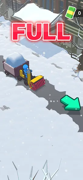 Snow shovelers - simulation (Сноубордисты)  [МОД Menu] Screenshot 2