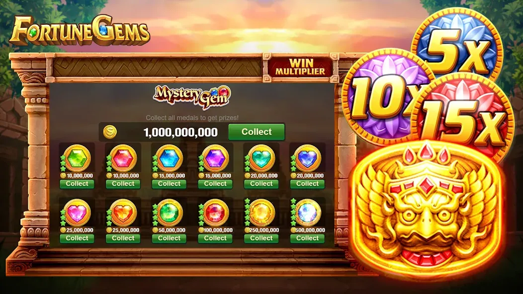 Slot Fortune Gems-TaDa Games (Слот Форчун Гемс)  [МОД Mega Pack] Screenshot 5