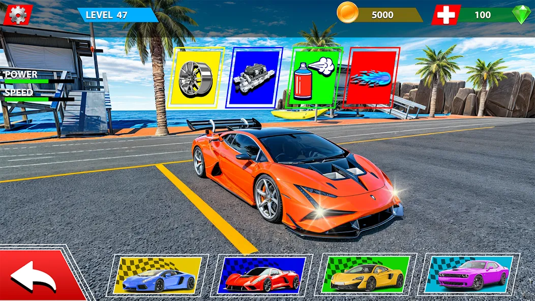 Rampa Car Game: GT Car stunts (Мега Рэмпс)  [МОД Много денег] Screenshot 3