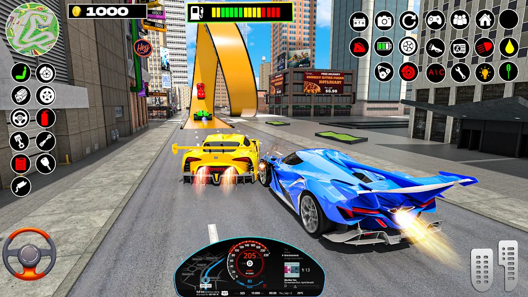 Rampa Car Game: GT Car stunts (Мега Рэмпс)  [МОД Много денег] Screenshot 4