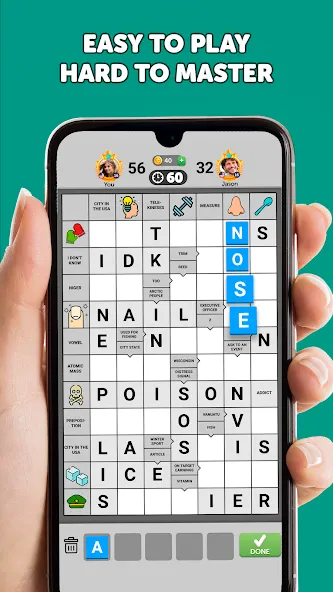 Wordgrams - Crossword & Puzzle (Вордграмс)  [МОД Menu] Screenshot 2