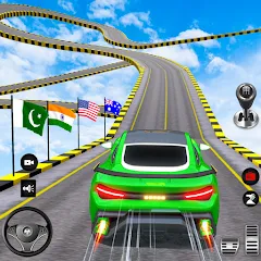 Скачать взломанную Ramp Car Games: GT Car Stunts (Рамп Кар Игры)  [МОД Unlocked] - последняя версия apk на Андроид